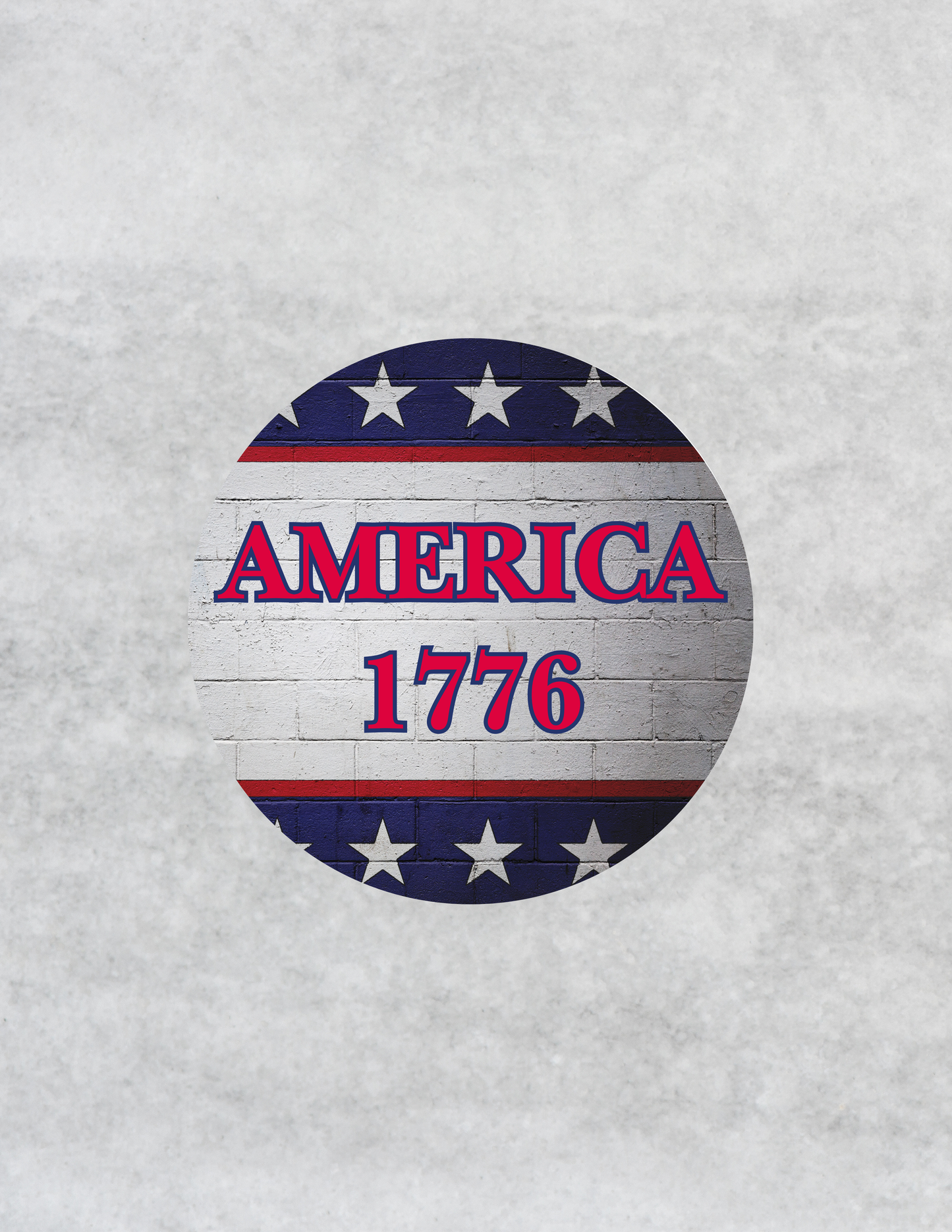 America 1776 Button