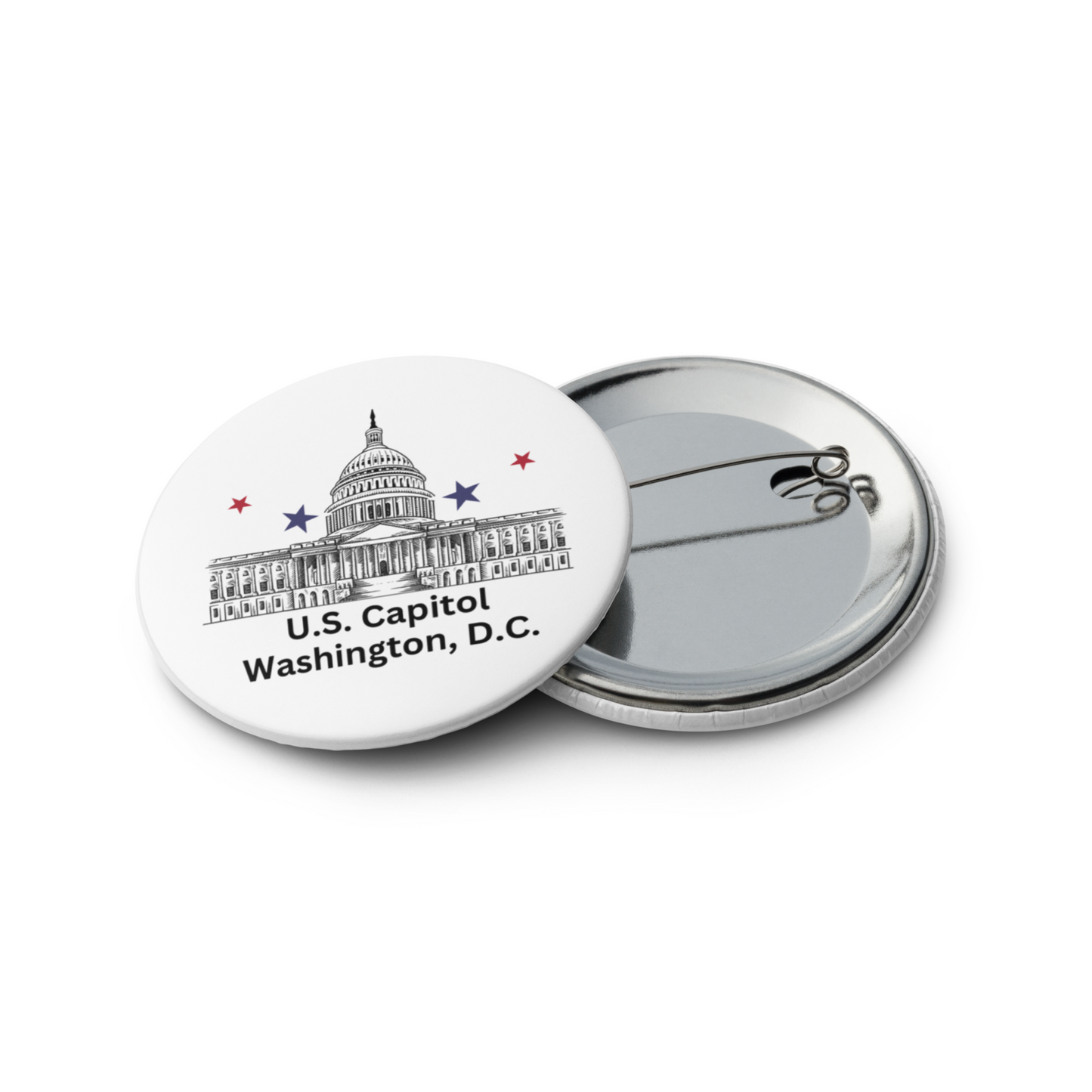 U.S. Capitol Button – Washington, D.C. Souvenir