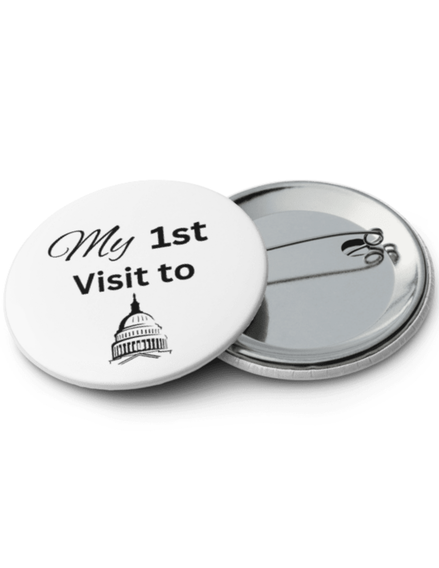 My 1st Visit to the Capitol Button